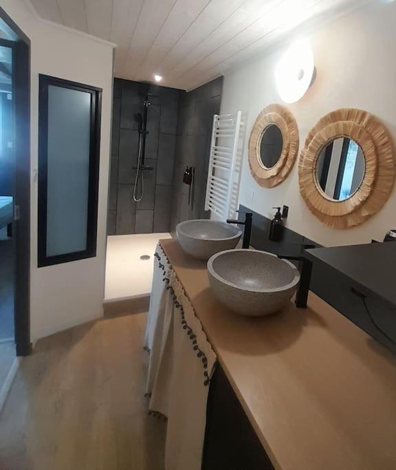Maison 4Pers Avec Jacuzzi Privatif Couvert Proche Ocean Brem-Sur-Mer Exterior photo